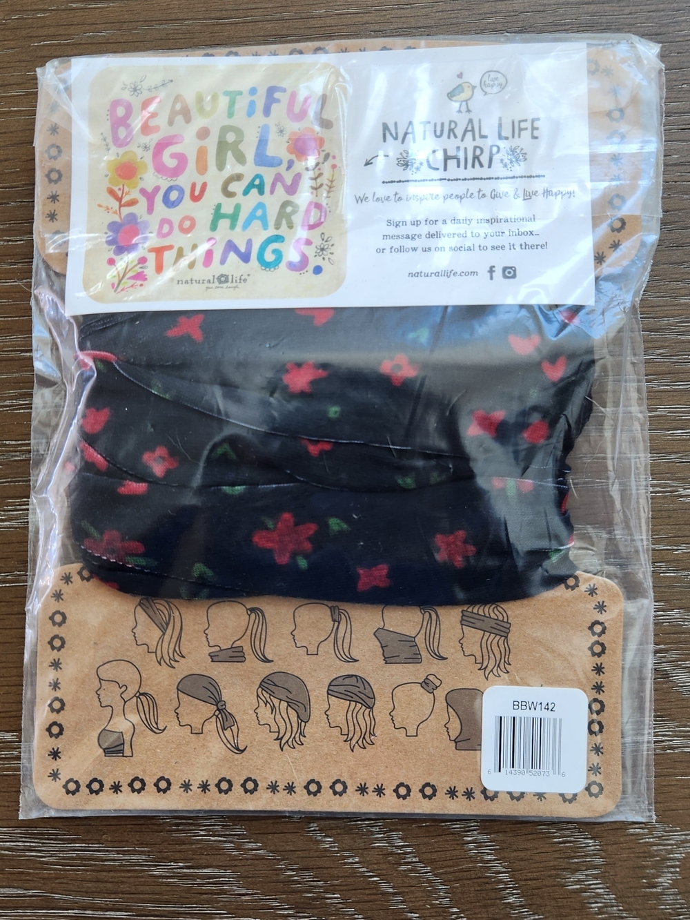 NATURAL LIFE Boho Bandeau, NWT
